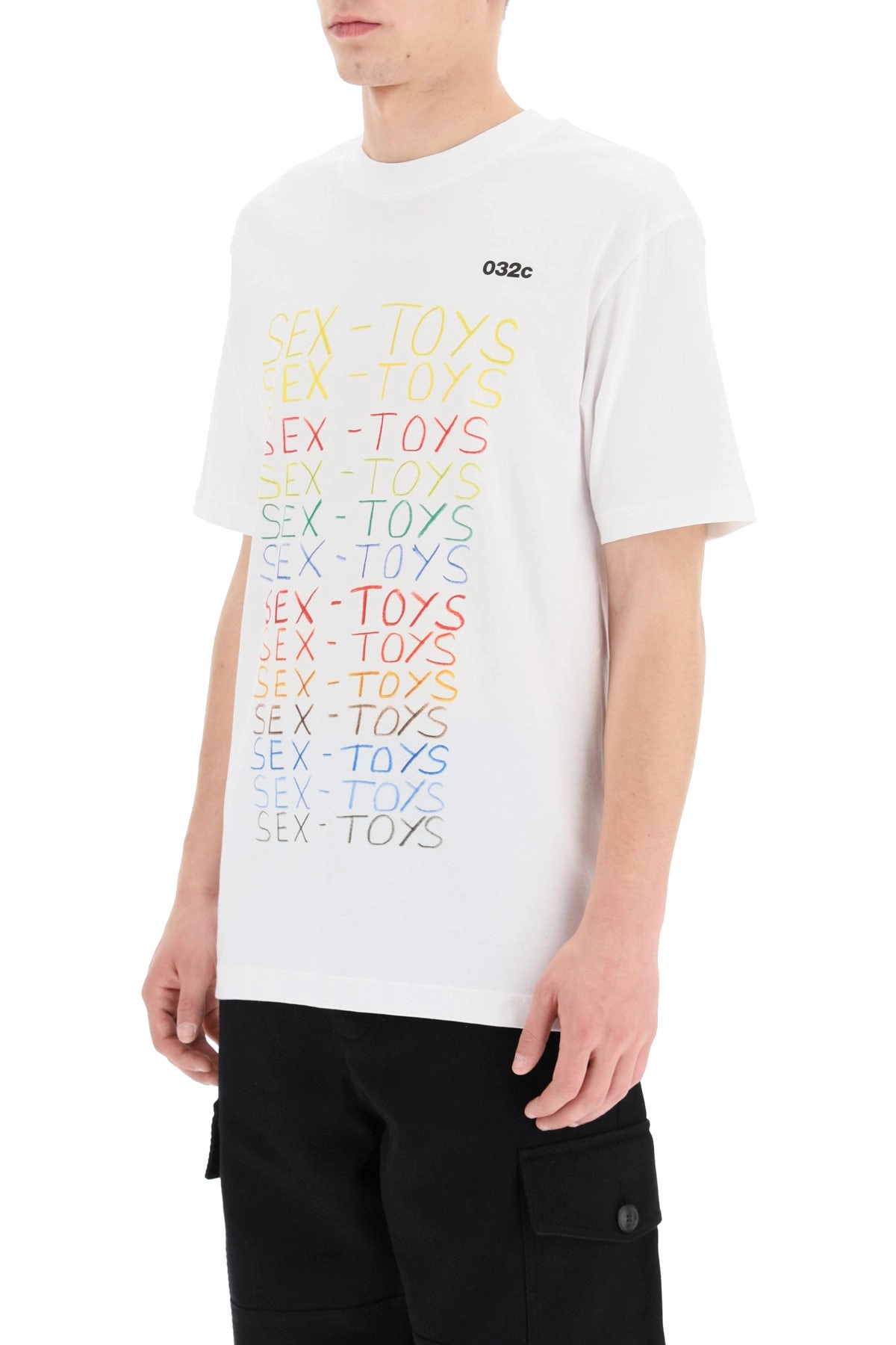 032c Printed Crewneck T-Shirt