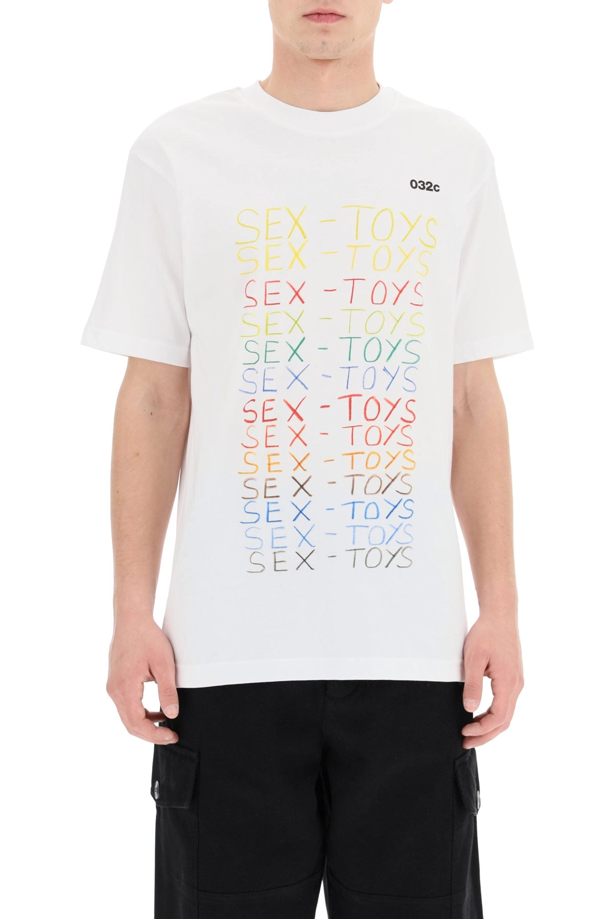 032c Printed Crewneck T-Shirt