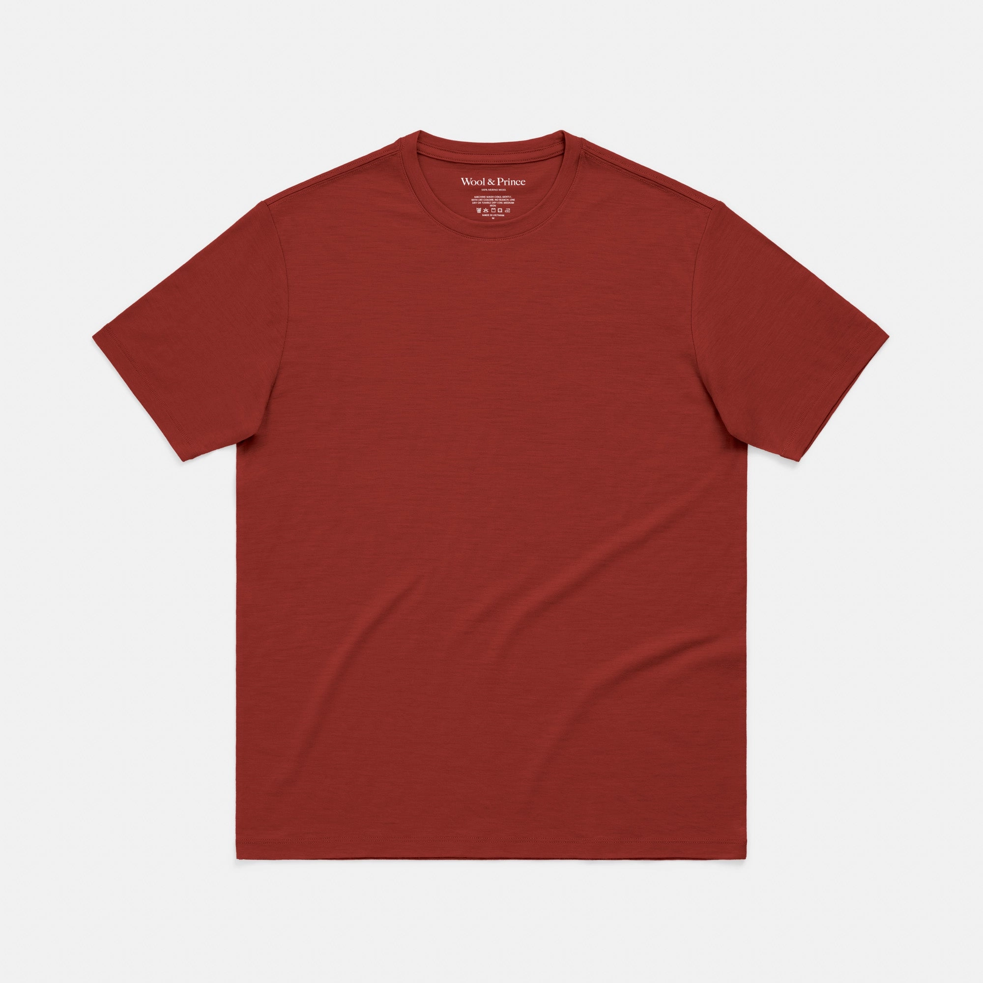 100% Wool Crew Neck Tee