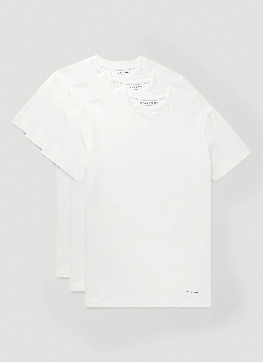 1017 ALYX 9SM 3 Pack Logo Printed T-Shirt
