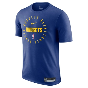 2024-25 Nuggets Legend On-Court Practice Performance T-Shirt - Blue