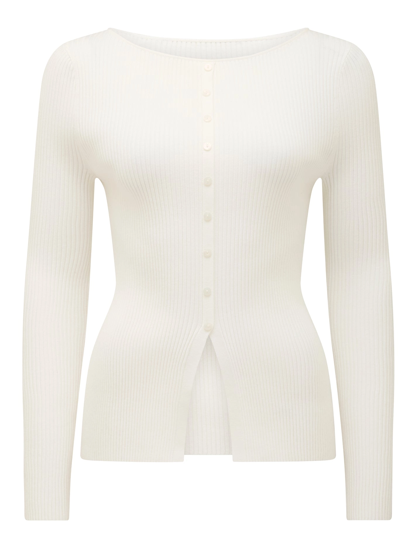 Abbie Split Front Knit Top