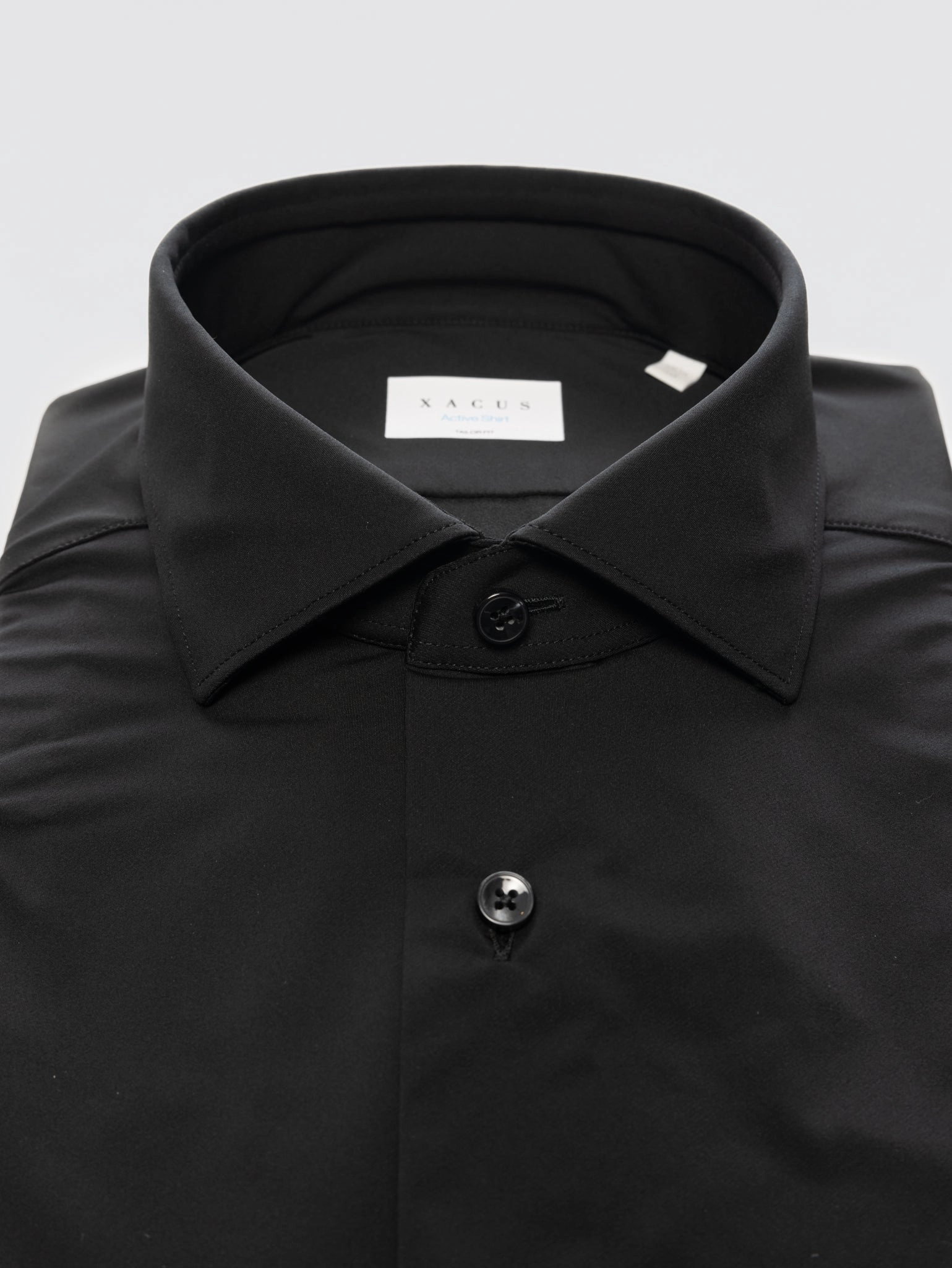 Active Shirt in Black Twill