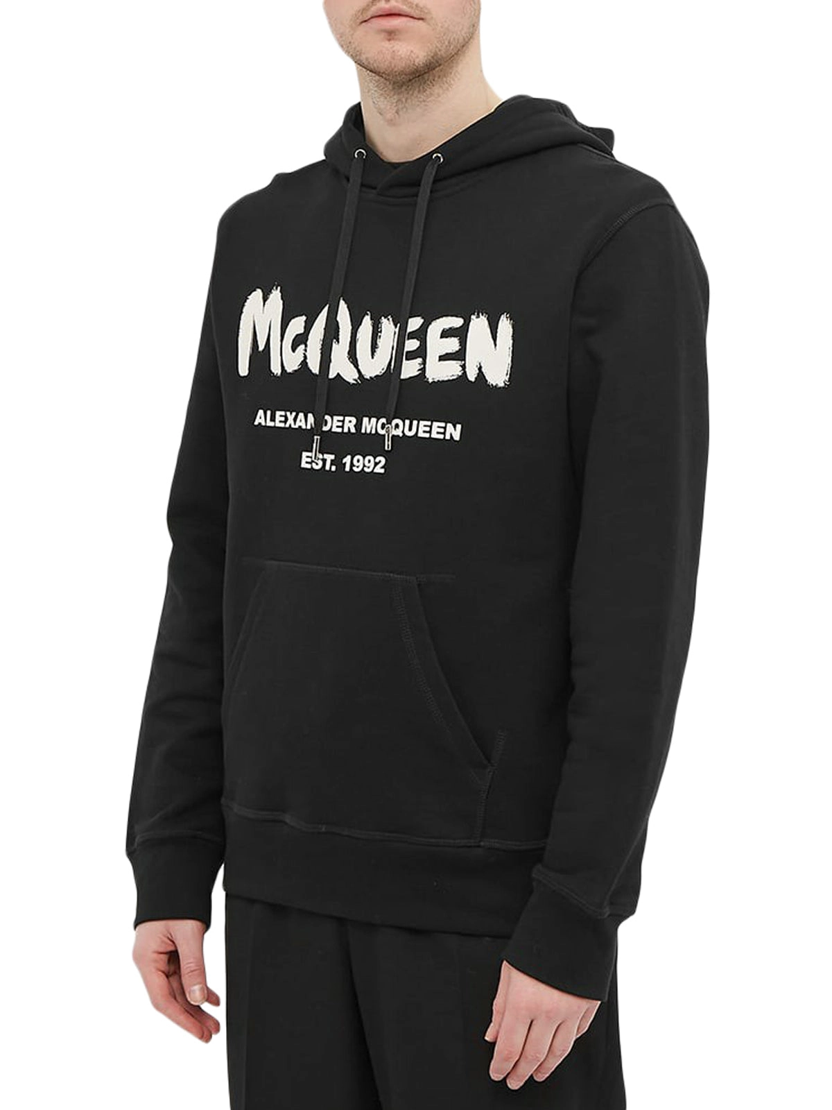 Alexander McQueen Graffiti Logo Hoodie