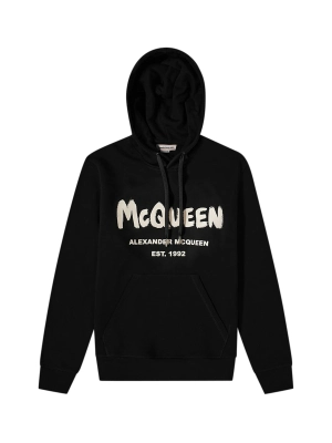 Alexander McQueen Graffiti Logo Hoodie