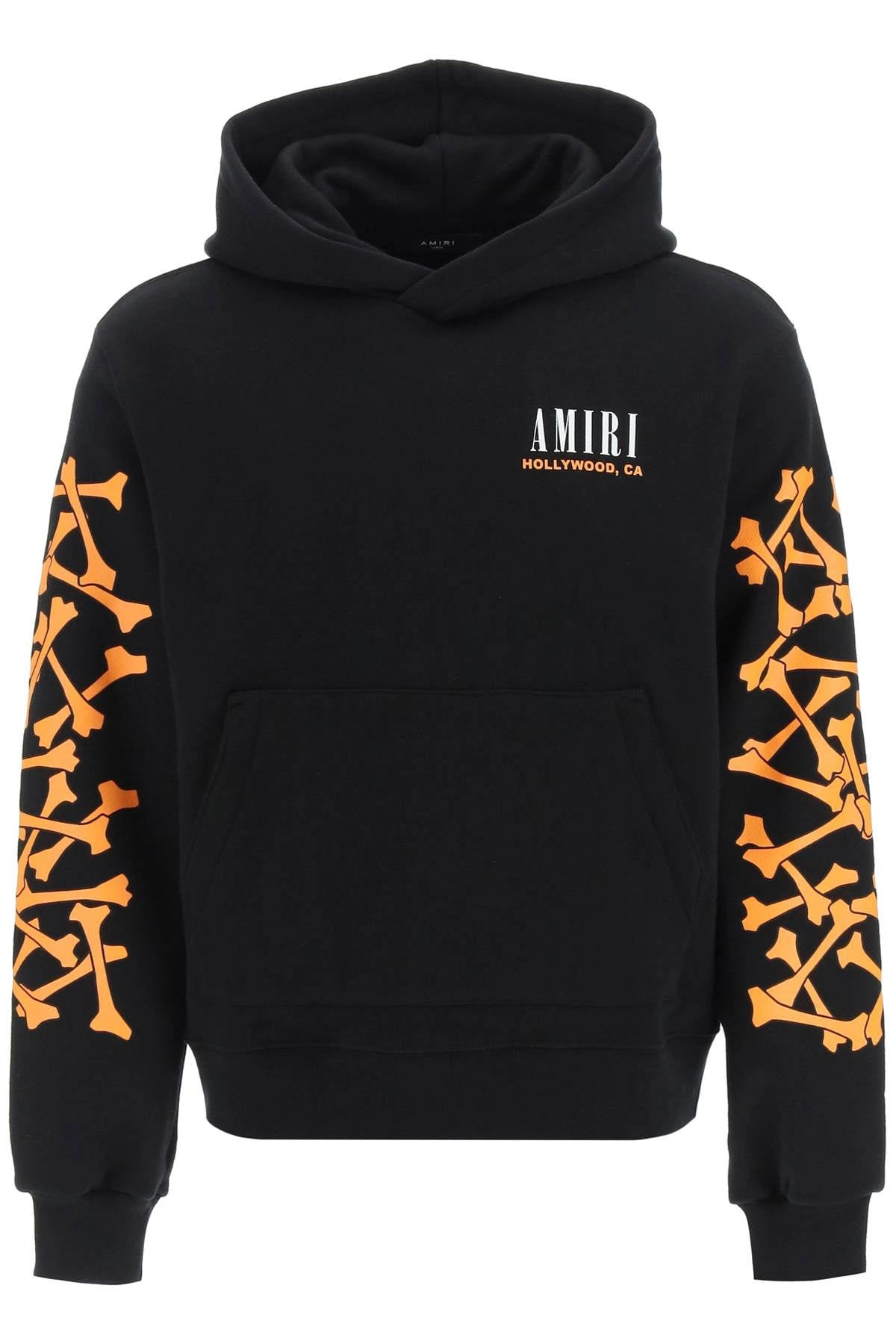 Amiri Bones Motif Long-Sleeved Hoodie