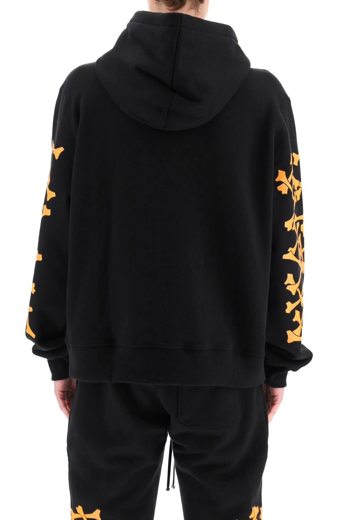 Amiri Bones Motif Long-Sleeved Hoodie