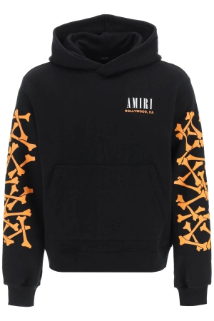Amiri Bones Motif Long-Sleeved Hoodie