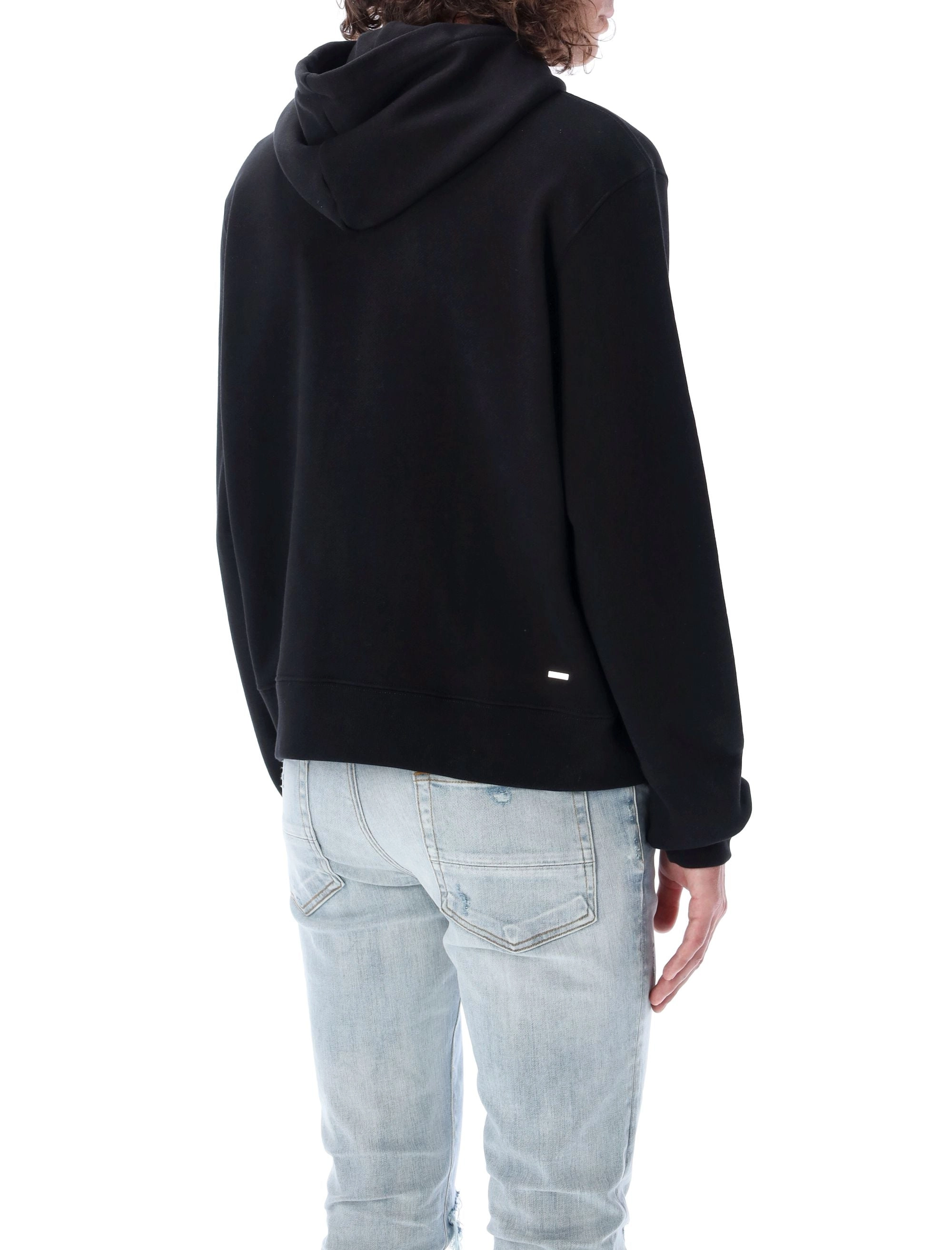 Amiri Logo-Printed Straight-Hem Hoodie