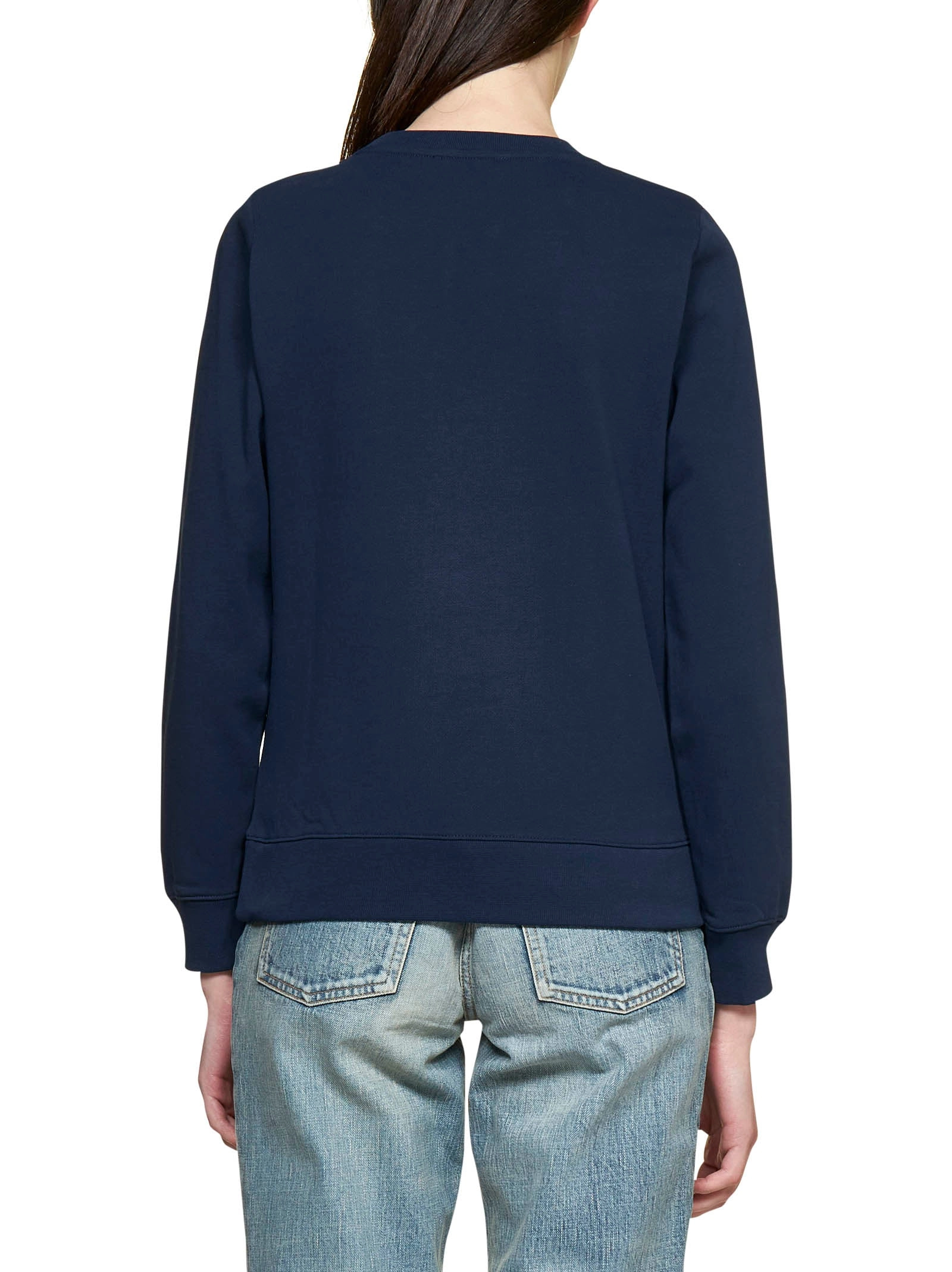A.P.C. Logo Detailed Crewneck Sweatshirt