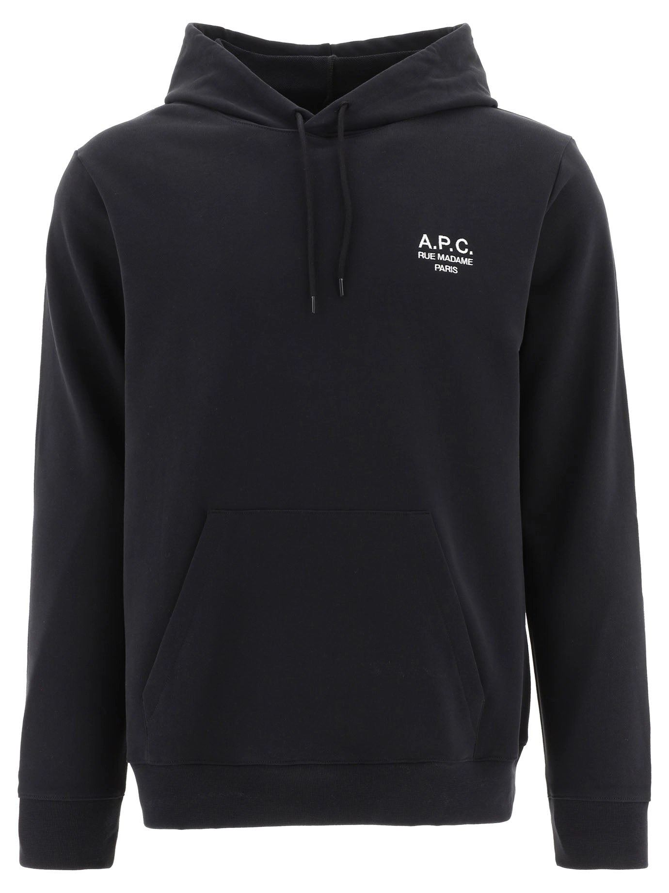 A.P.C. Logo Printed Drawstring Hoodie