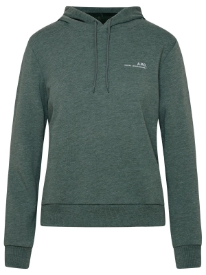 A.P.C. Logo-Printed Drawstring Hoodie