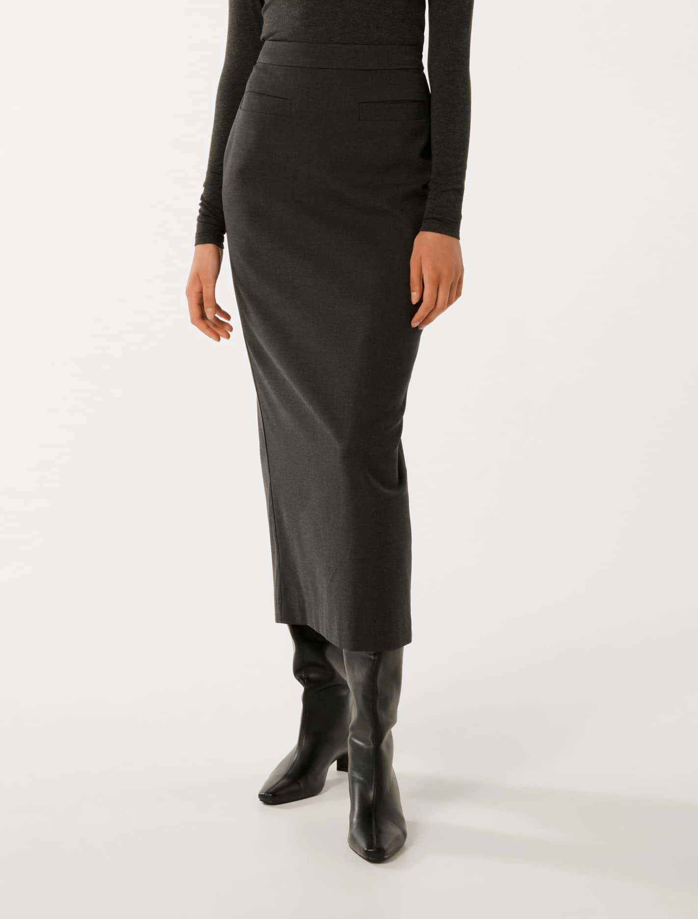 Aspen Tailored Midaxi Skirt