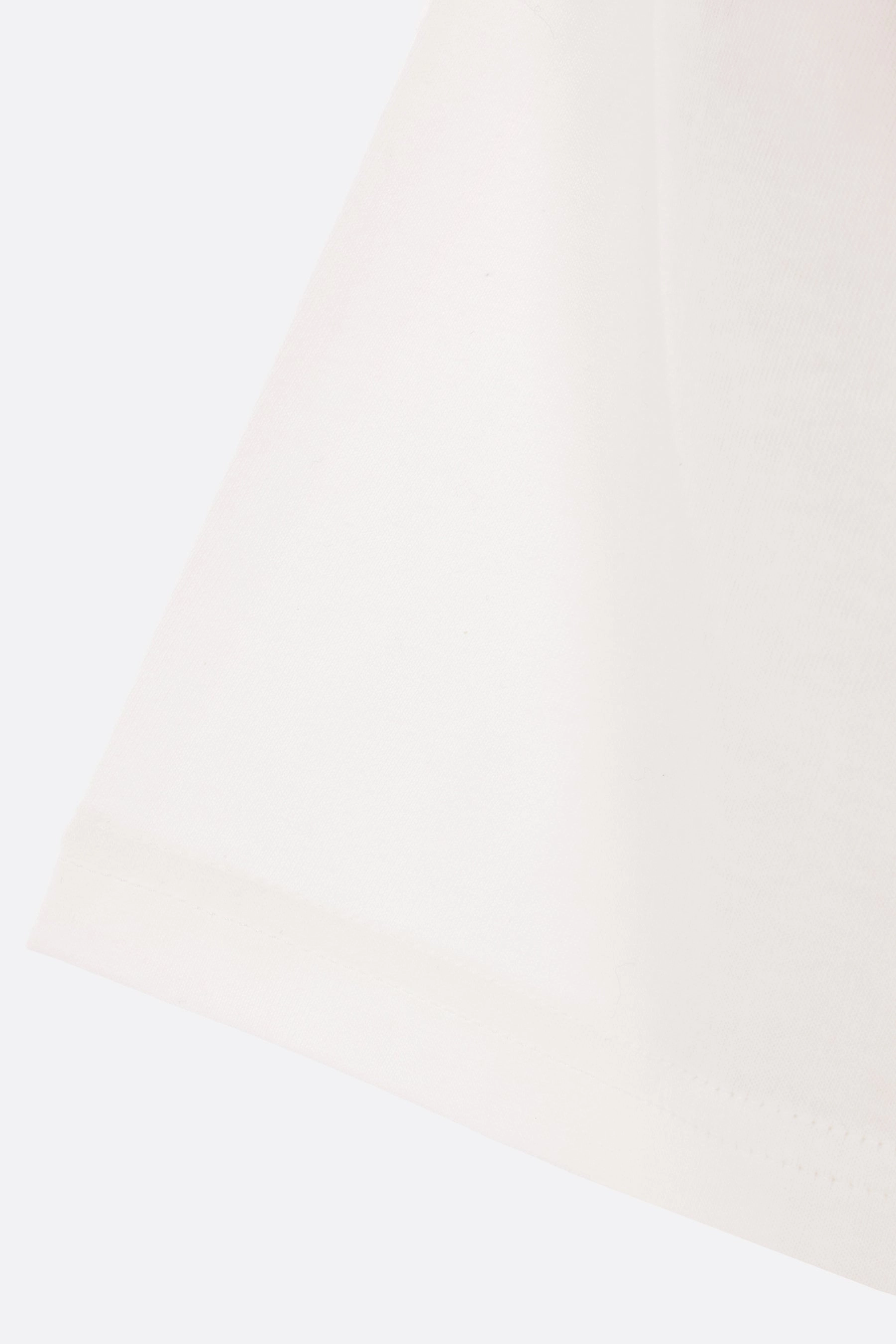 asymmetric t-shirt in cotton