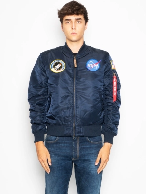 Aviator Bomber MA-1 VF 59 NASA Blue
