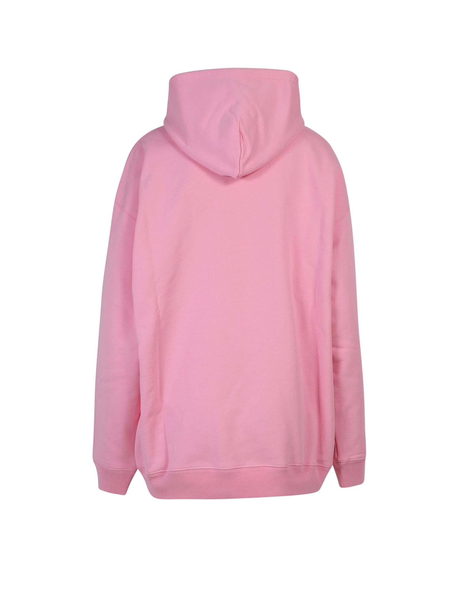 Balenciaga Logo Embroidered Drawstring Hoodie