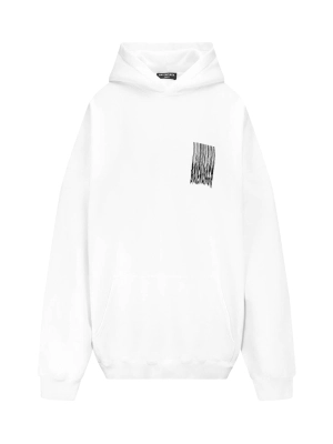 Balenciaga Rear Graphic Print Hoodie