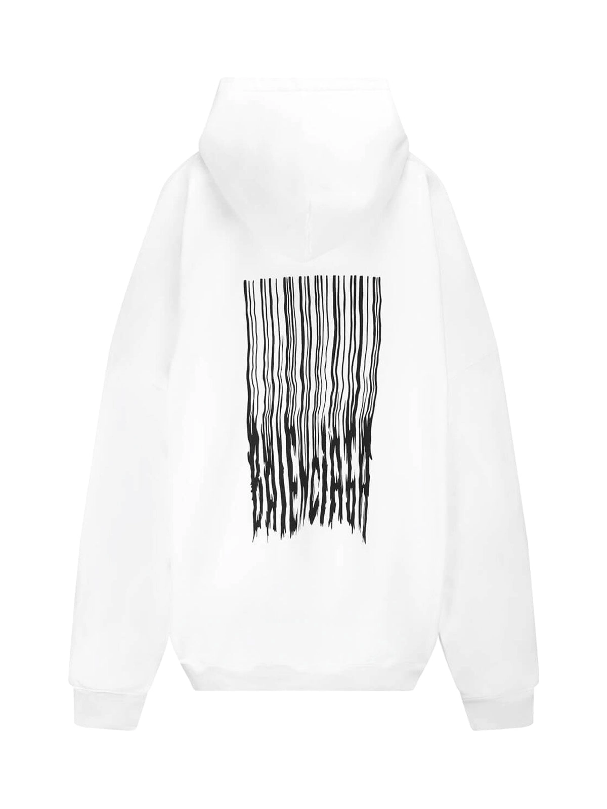 Balenciaga Rear Graphic Print Hoodie