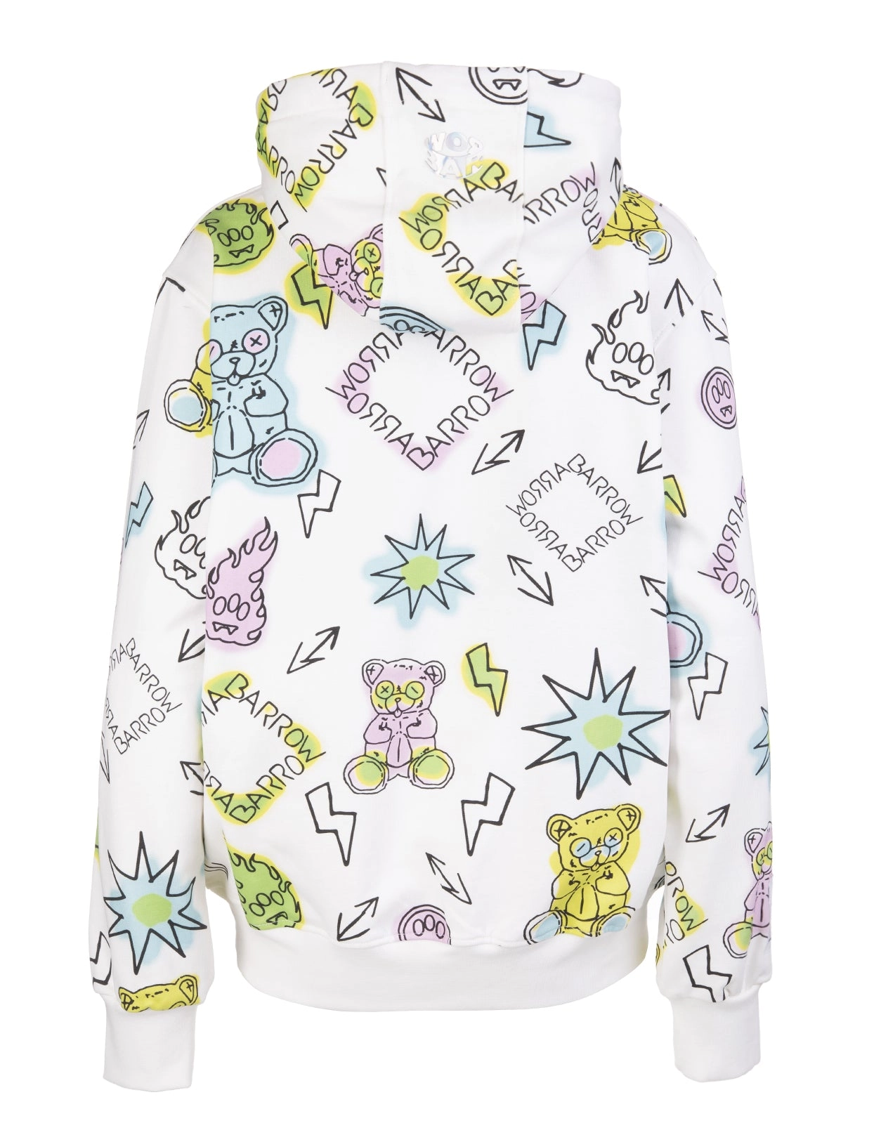 Barrow Allover Printed Drawstring Hoodie
