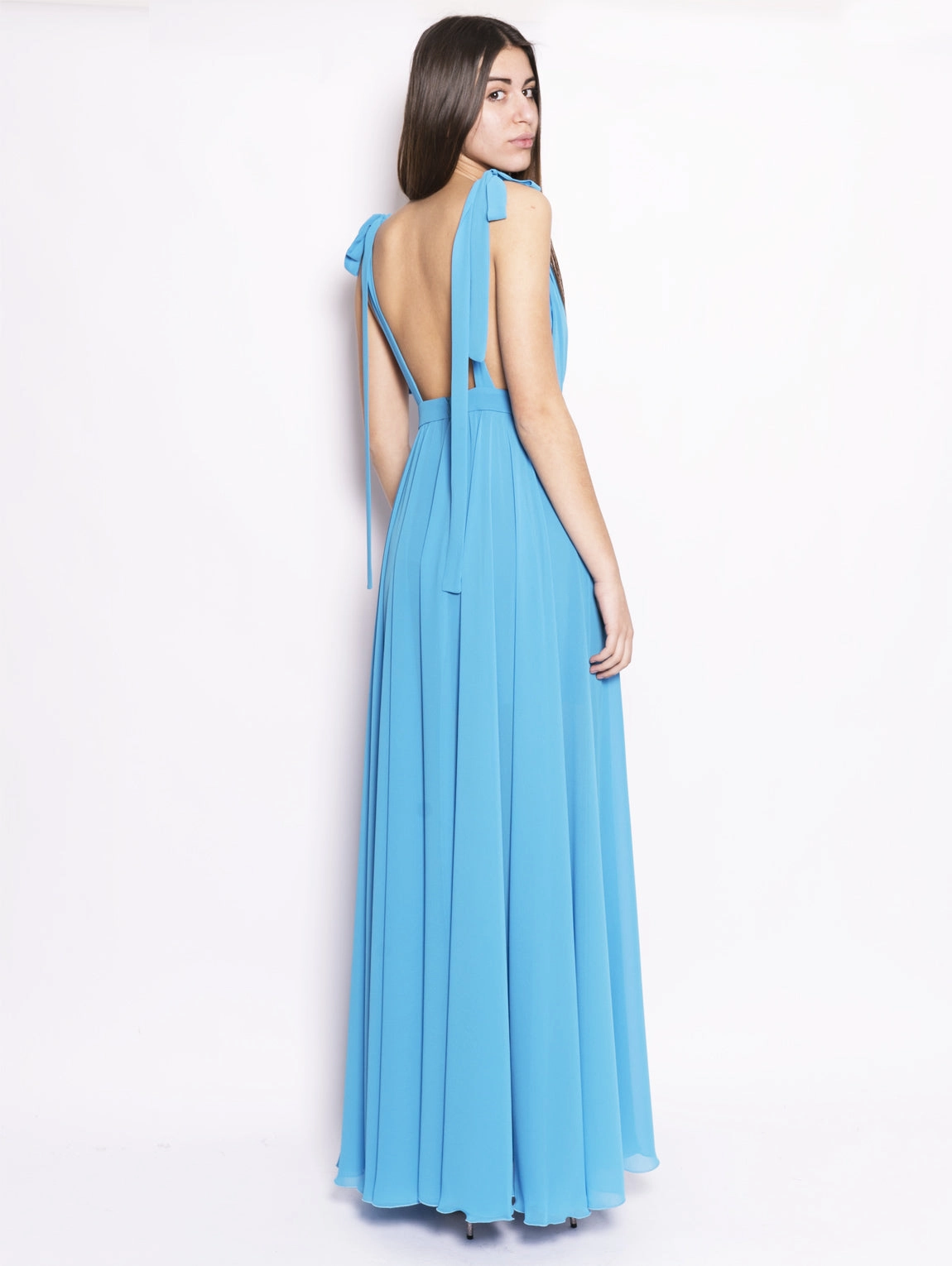 Belinda light blue dress
