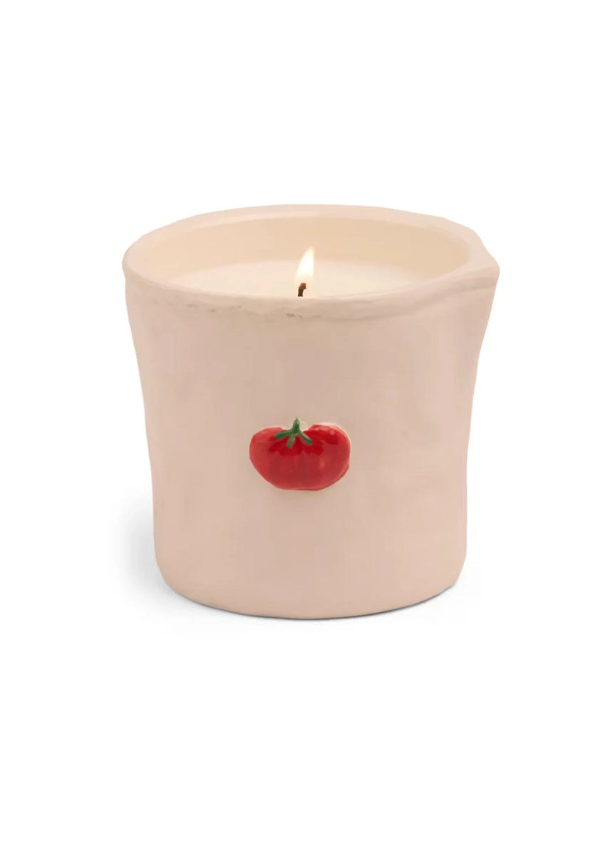Bistro Tomato Ceramic Candle - Heirloom Tomato - 8oz.