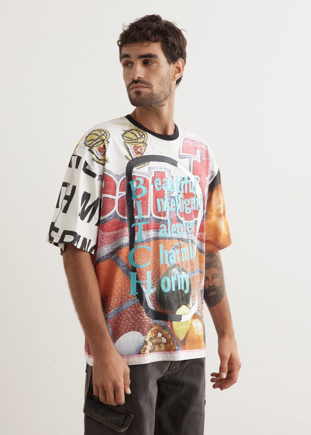 B.I.T.C.H. (Martine Syms) Oversized Short Sleeve T-Shirt