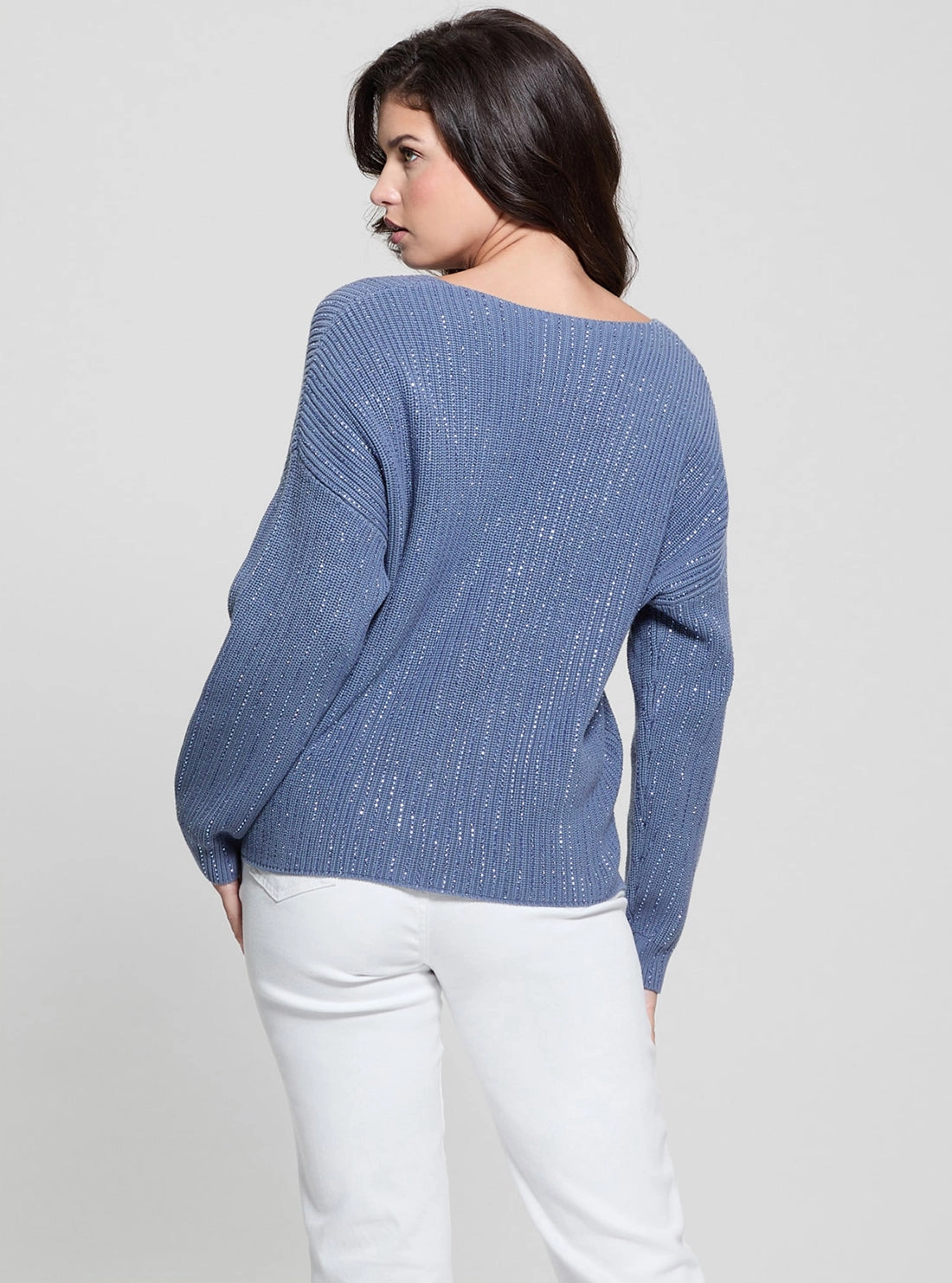 Blue Lorien Knit Top
