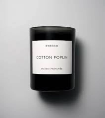 Byredo Cotton Poplin Fragranced Candle