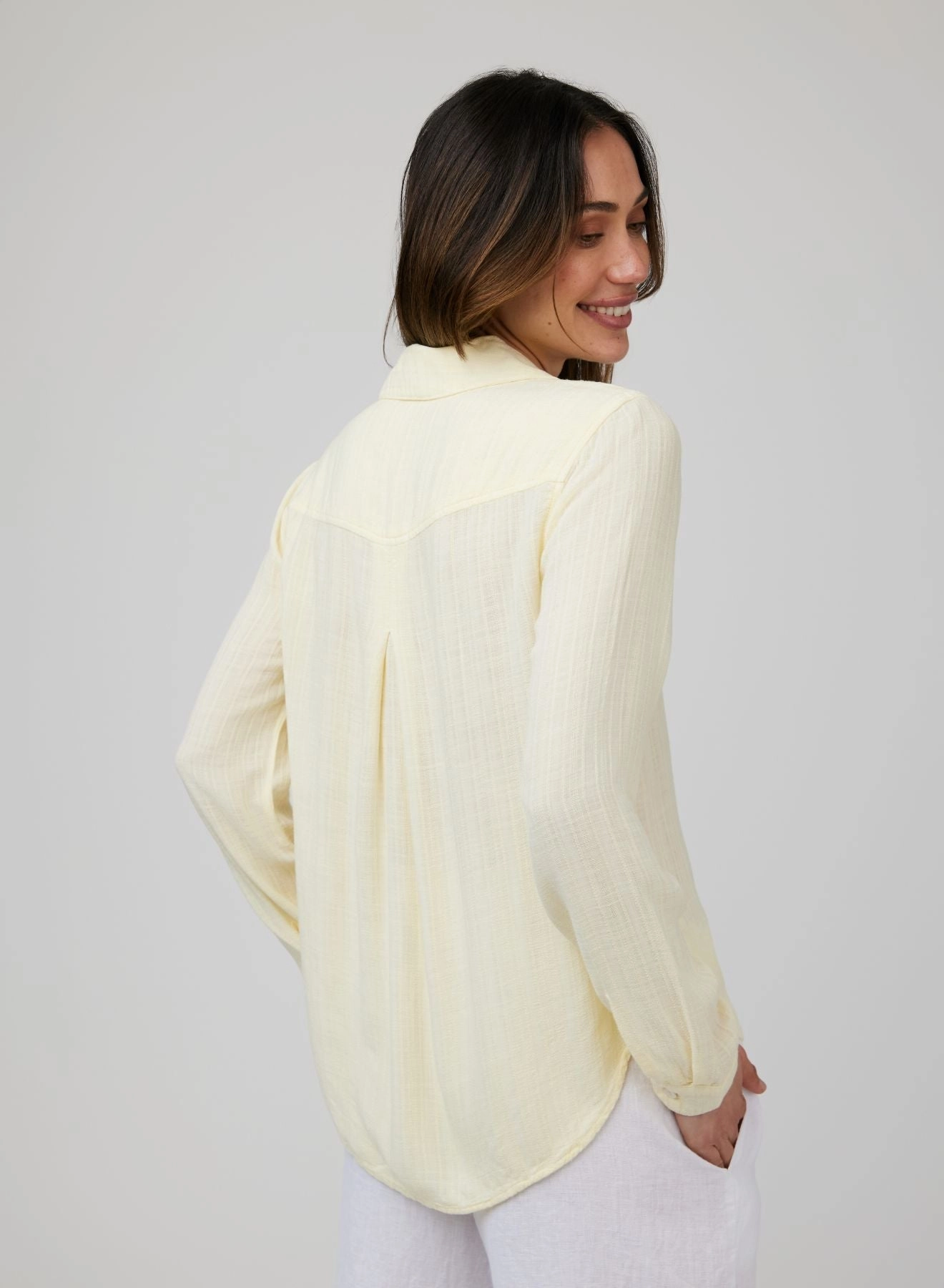 Classic Button Down - Island Glow