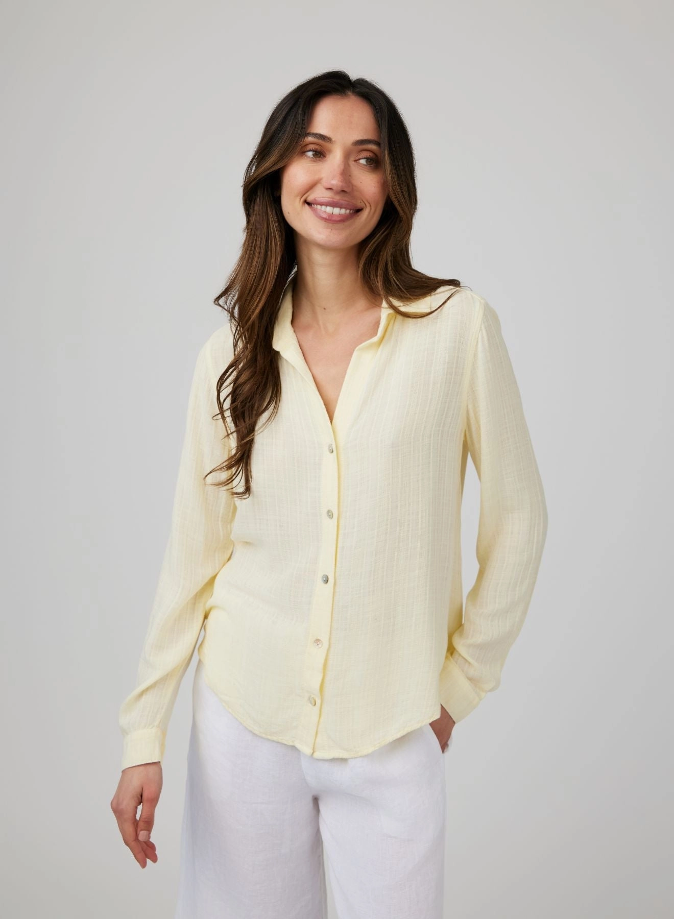 Classic Button Down - Island Glow