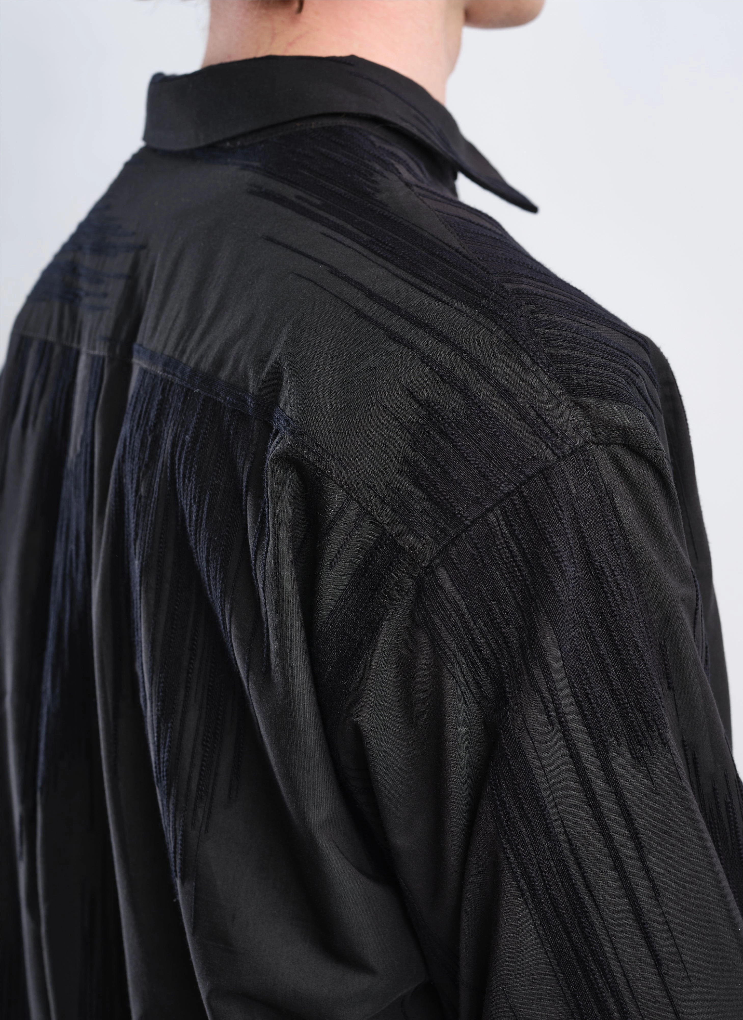 Cotton Embroidery Shirt Jacket