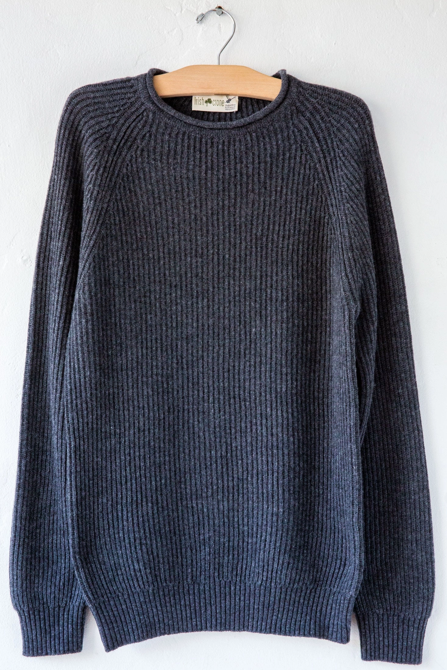 Crew Wool Charcoal Sweater