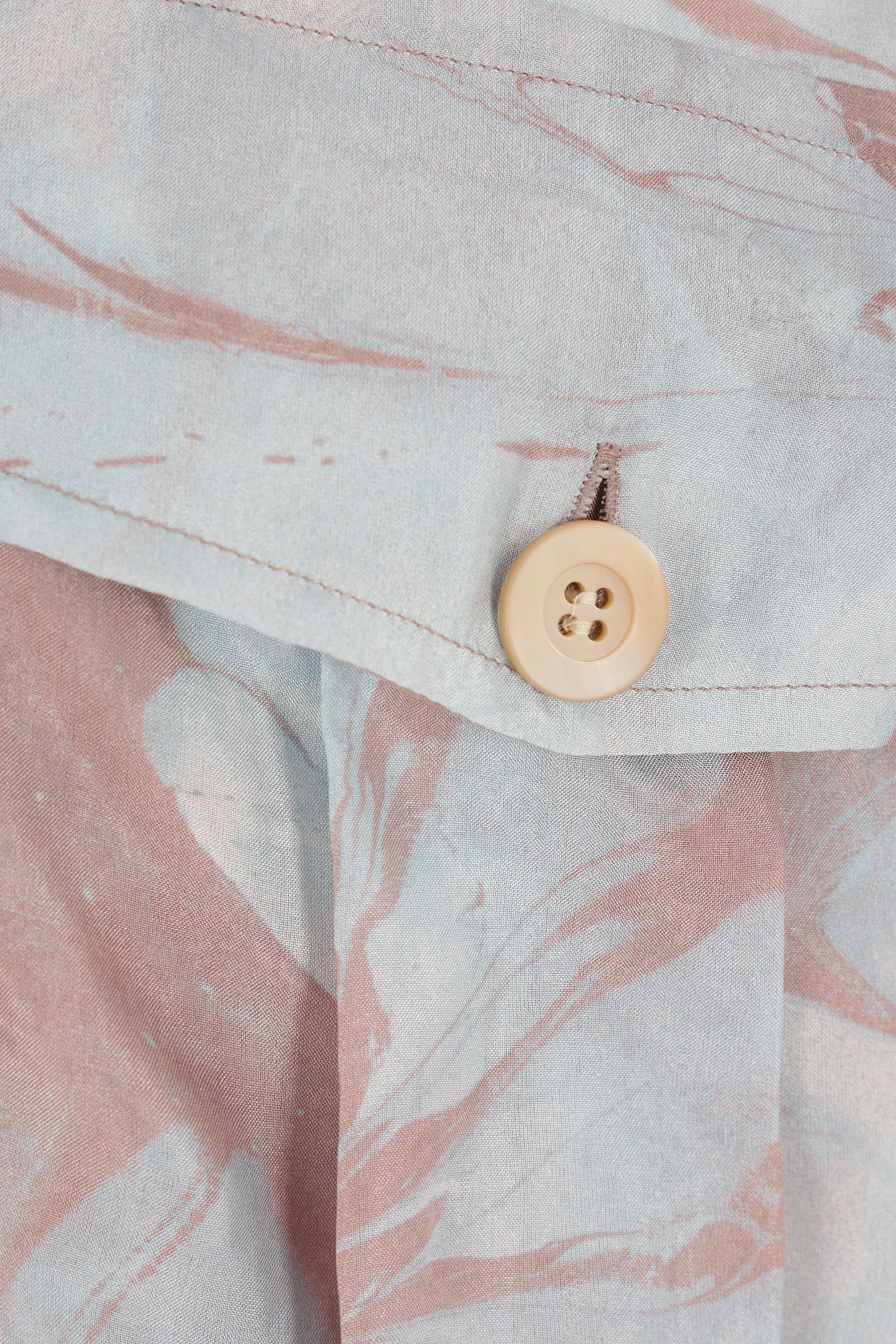 Crowsey oversized shirt in silk
