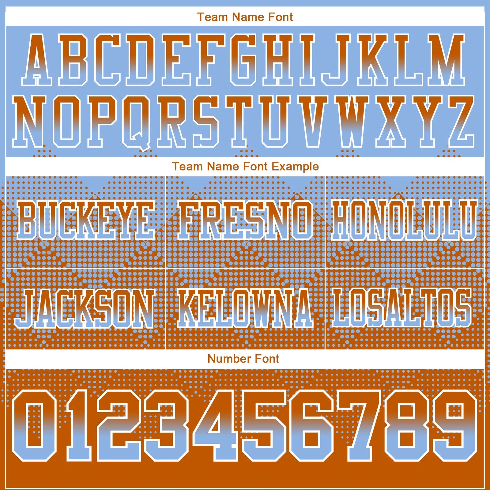 Custom Light Blue Texas Orange-White Mesh Authentic Gradient Square Shape Flag Football Jersey