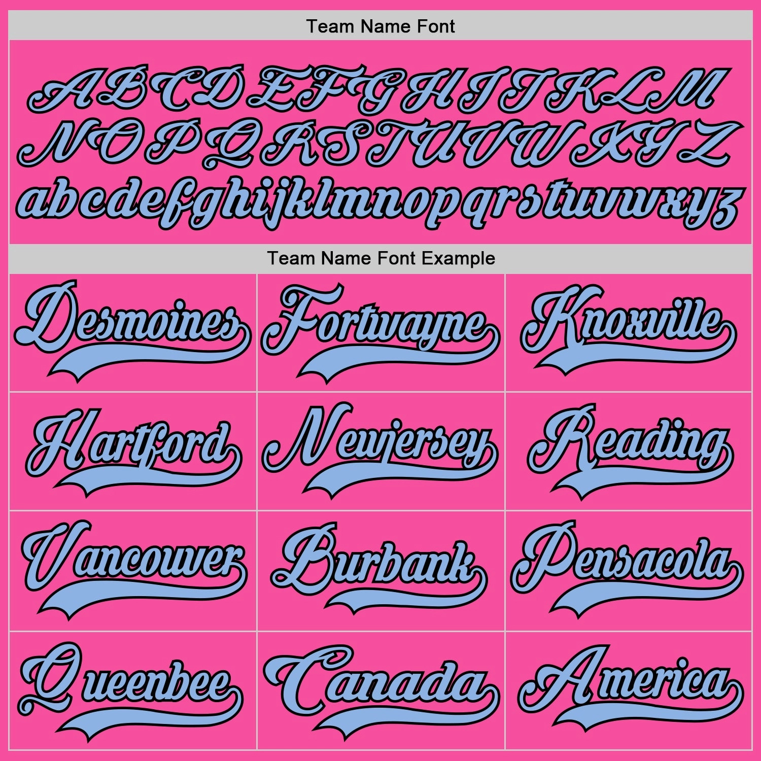 Custom Pink Light Blue-Black Hockey Lace Neck Jersey