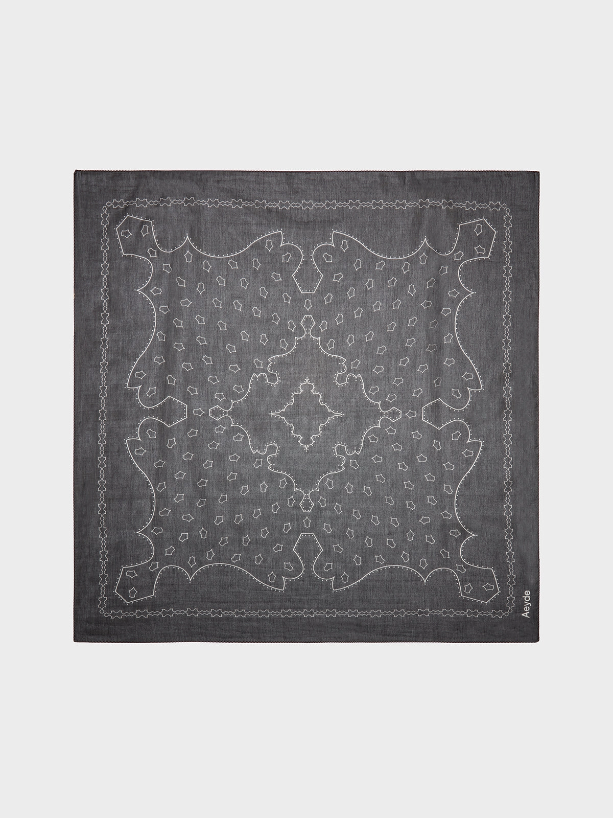 Dallas Printed Cotton and Silk Scarf