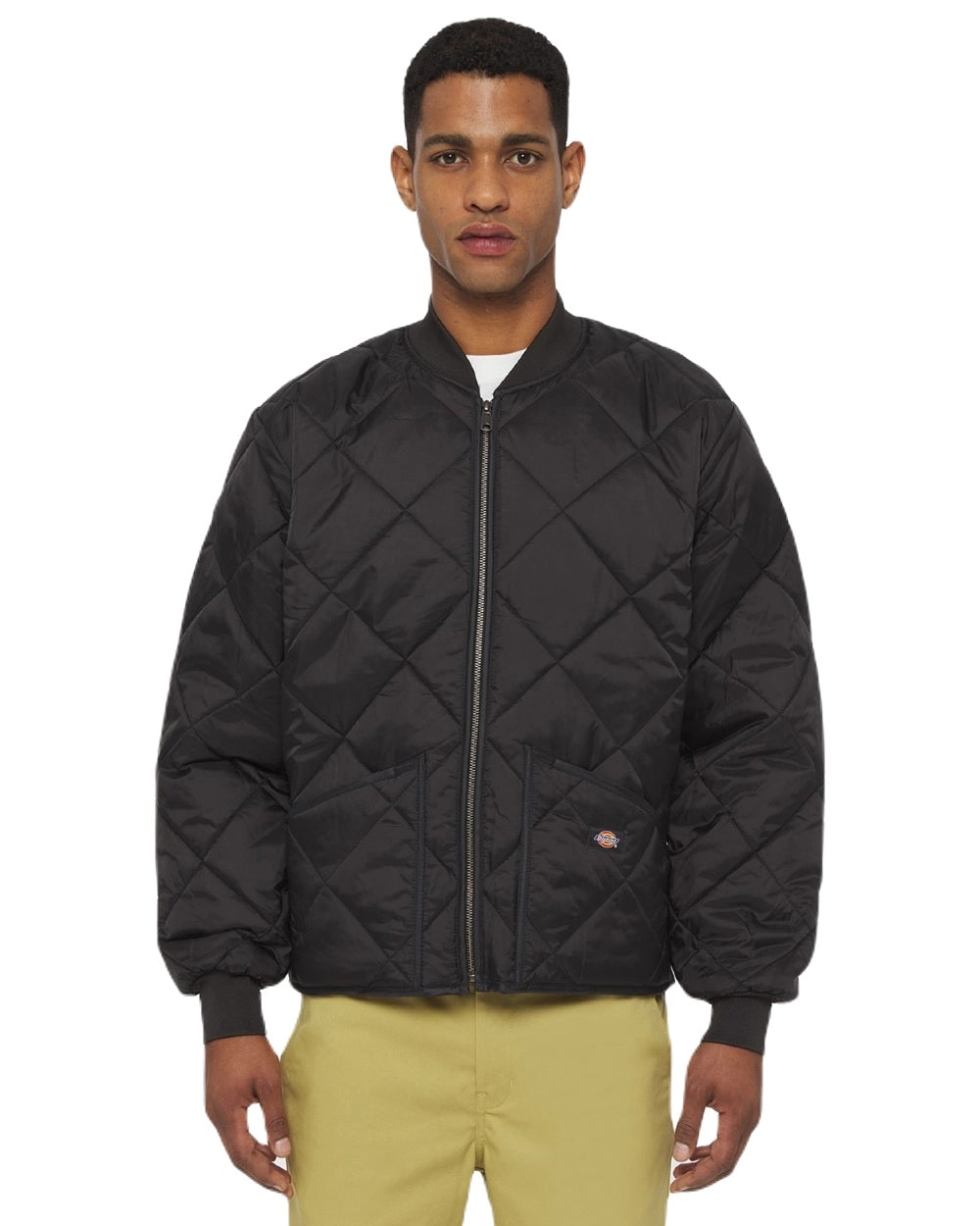 Dickies Mens Diamond Quilted Nylon Jacket
