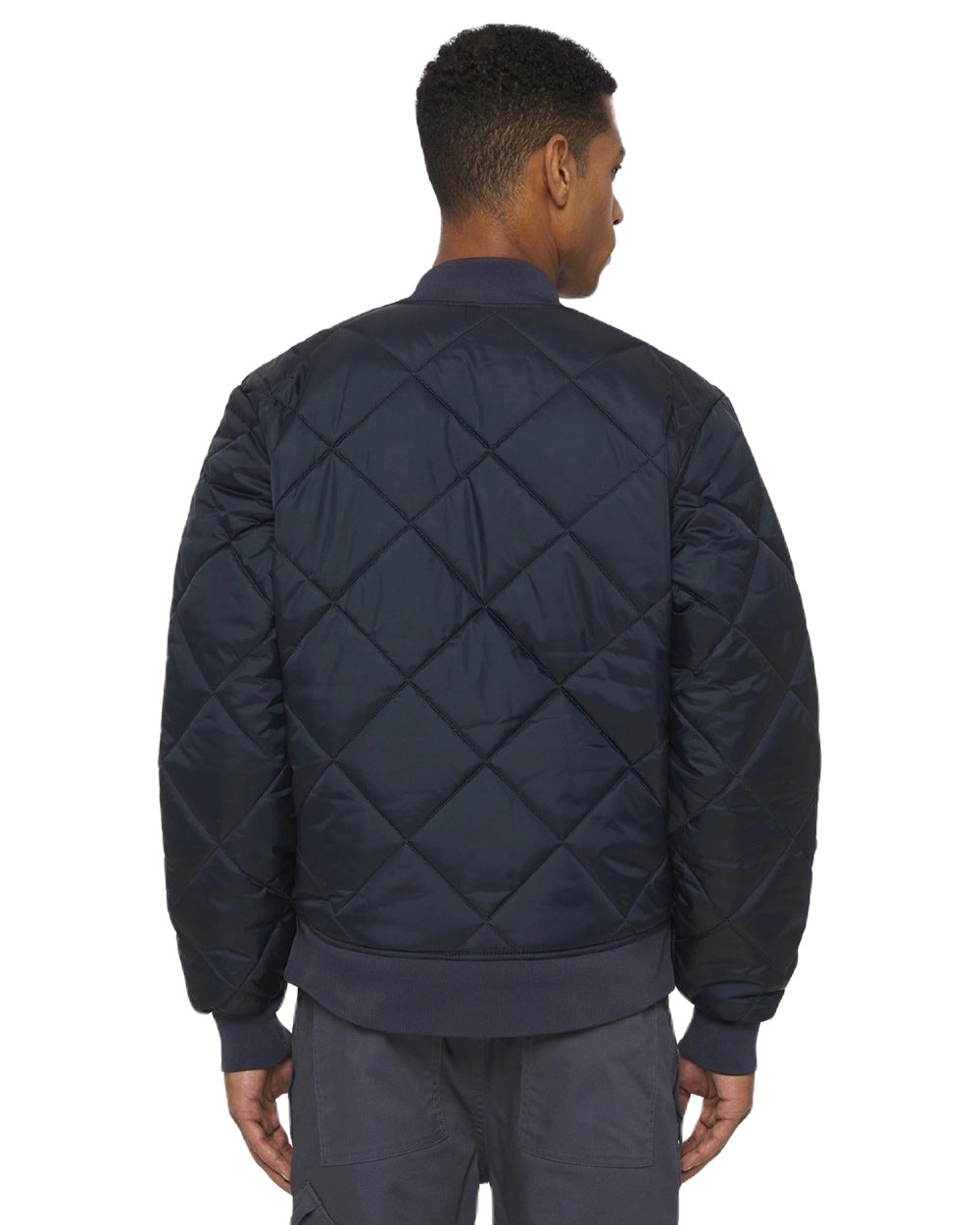 Dickies Mens Diamond Quilted Nylon Jacket