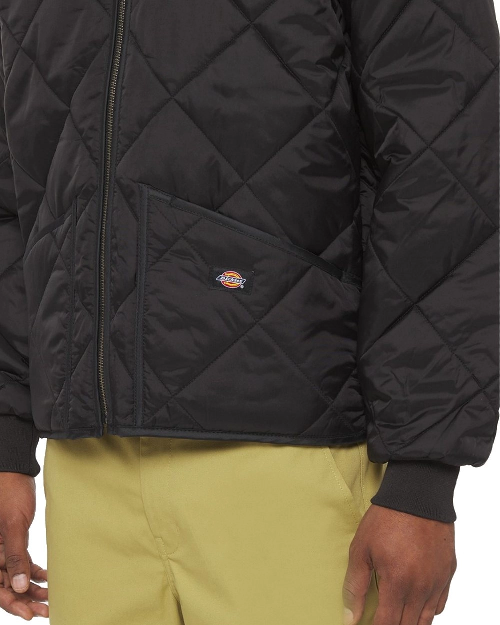 Dickies Mens Diamond Quilted Nylon Jacket