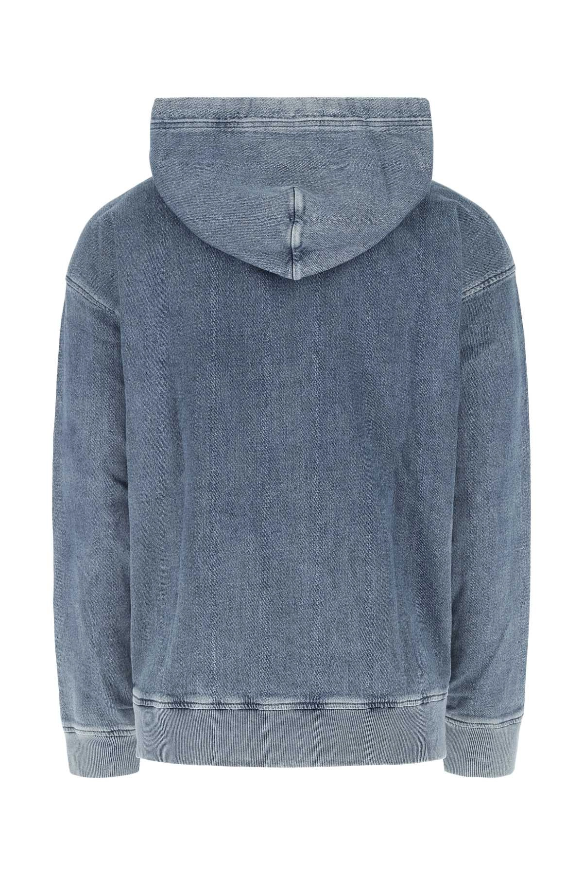 Diesel D-Um-Rib Track Denim Hoodie