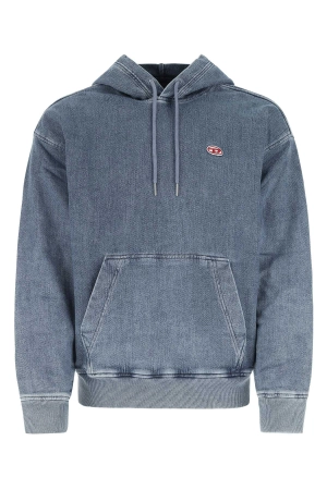 Diesel D-Um-Rib Track Denim Hoodie