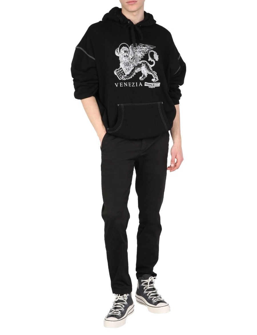Diesel Graphic Printed Hoodie