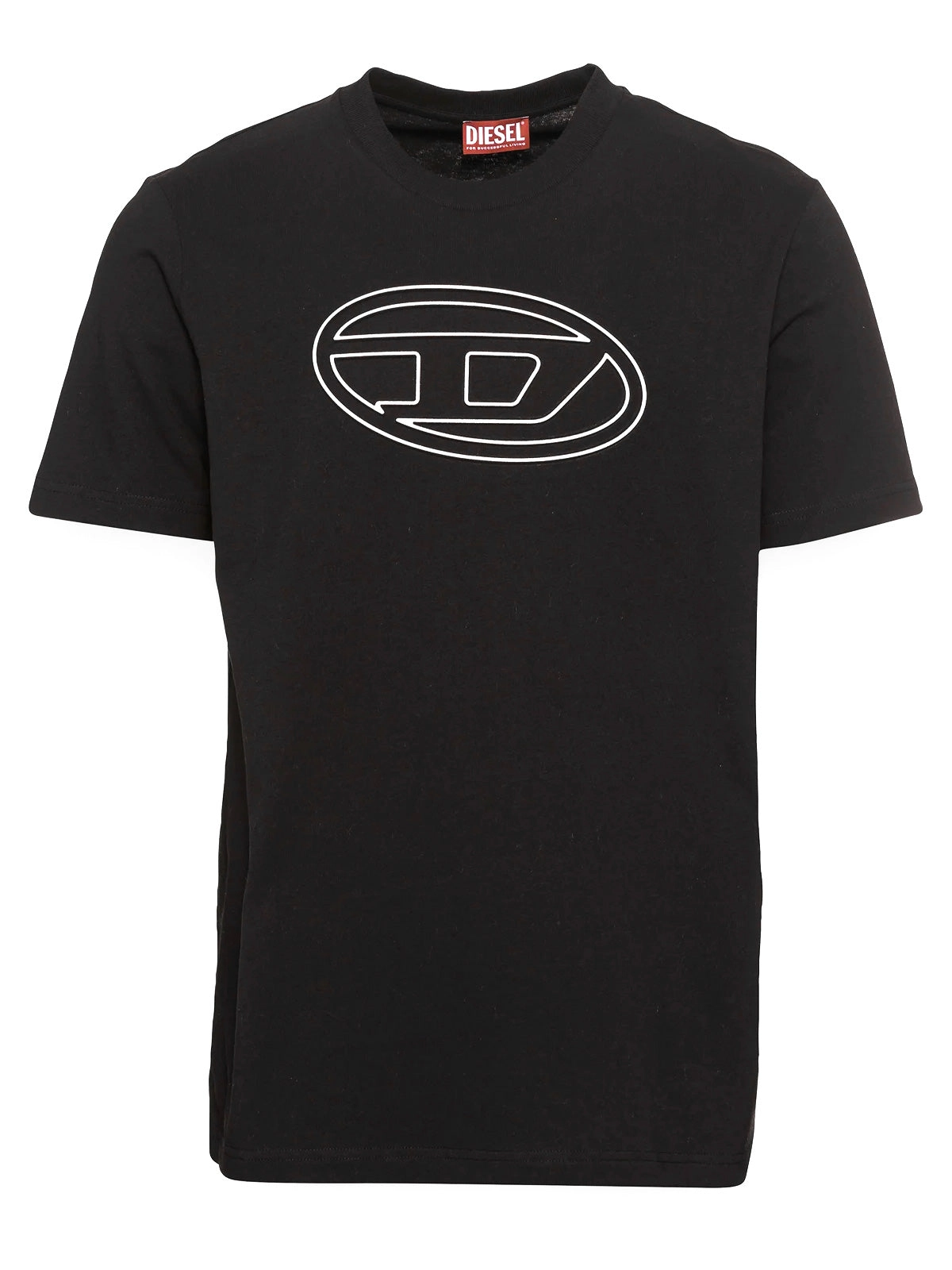 Diesel Logo Printed Crewneck T-Shirt