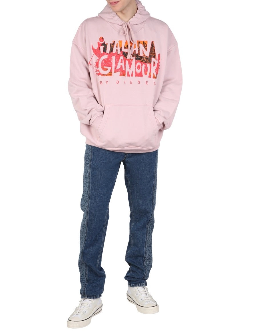 Diesel S-Ummer-D1 Drawstring Hoodie