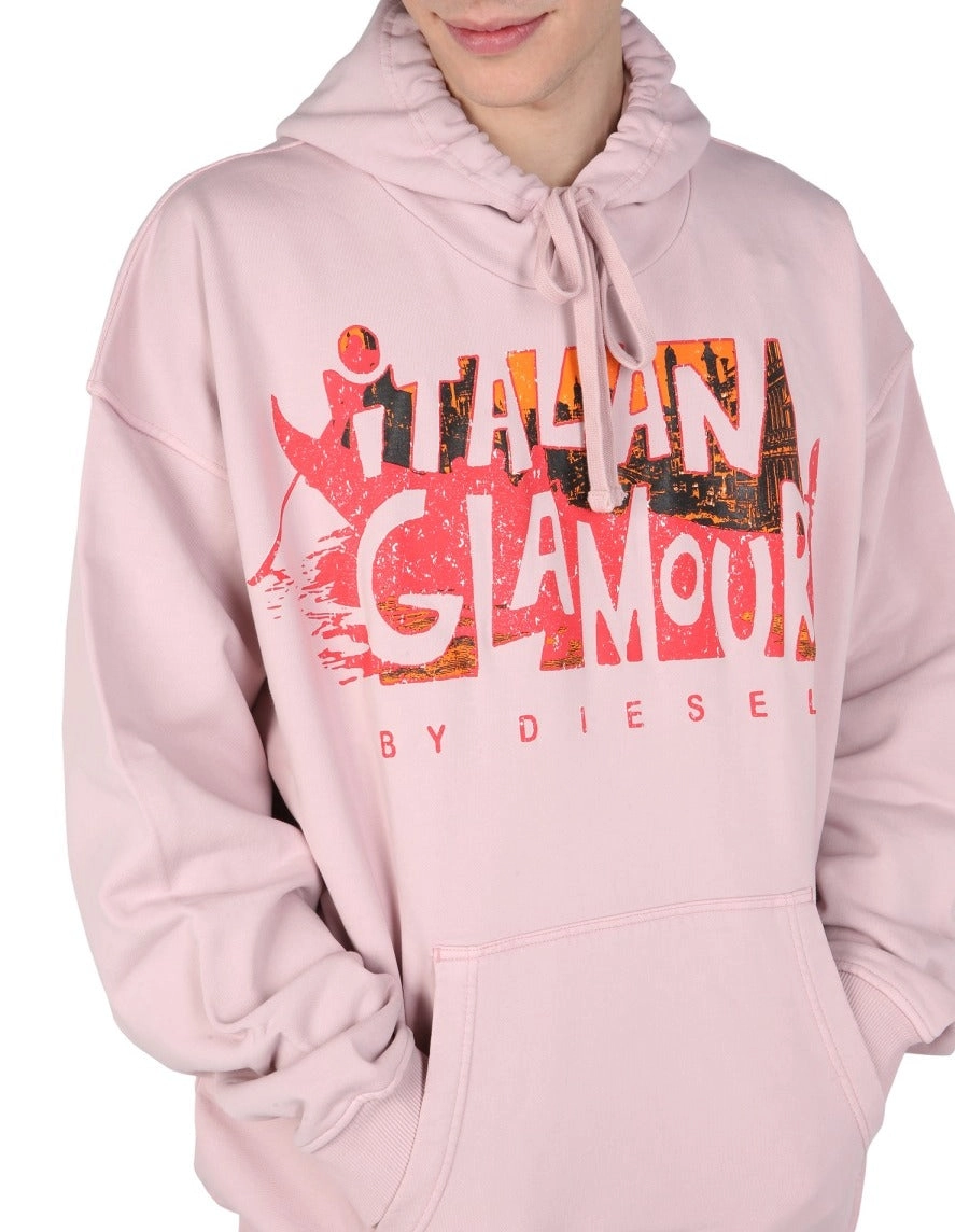 Diesel S-Ummer-D1 Drawstring Hoodie