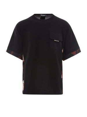 Dolce & Gabbana Camouflage Trim T-Shirt