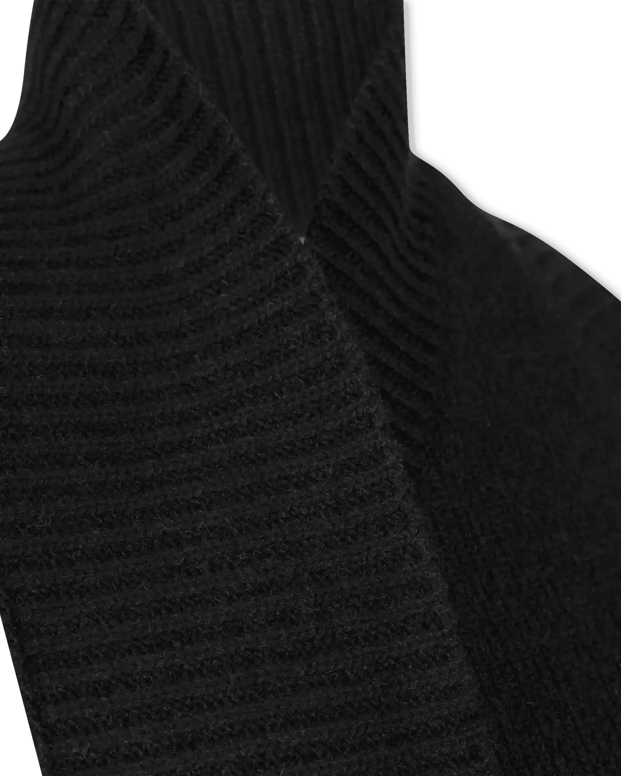 Double Shetland Knit Sleeveless Scarf Top