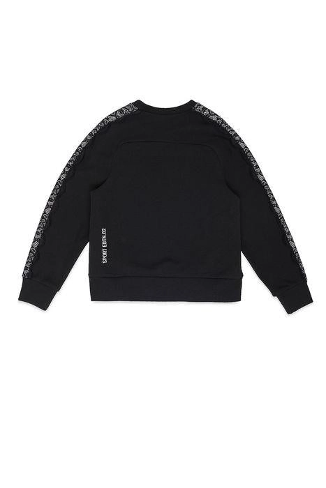 Dsquared2 Kids Lace-Trimmed Crewneck Sweatshirt
