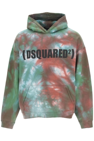 Dsquared2 Tie-Dye Printed Hoodie