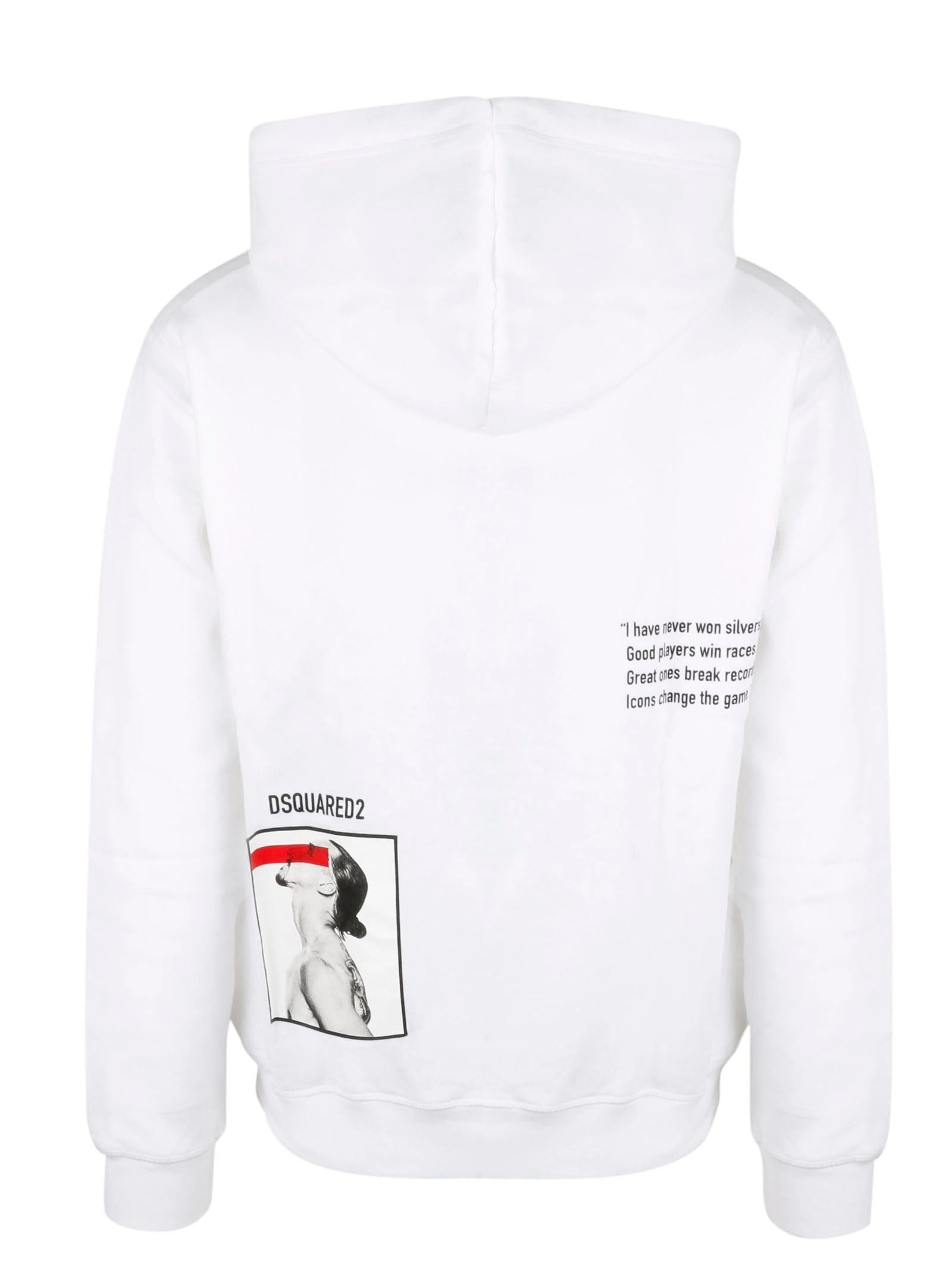 Dsquared2 X Ibrahimović Icon Print Hoodie